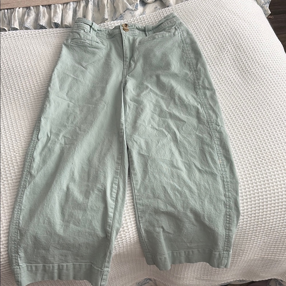 a new day Women's Cropped Jeans in Light Green